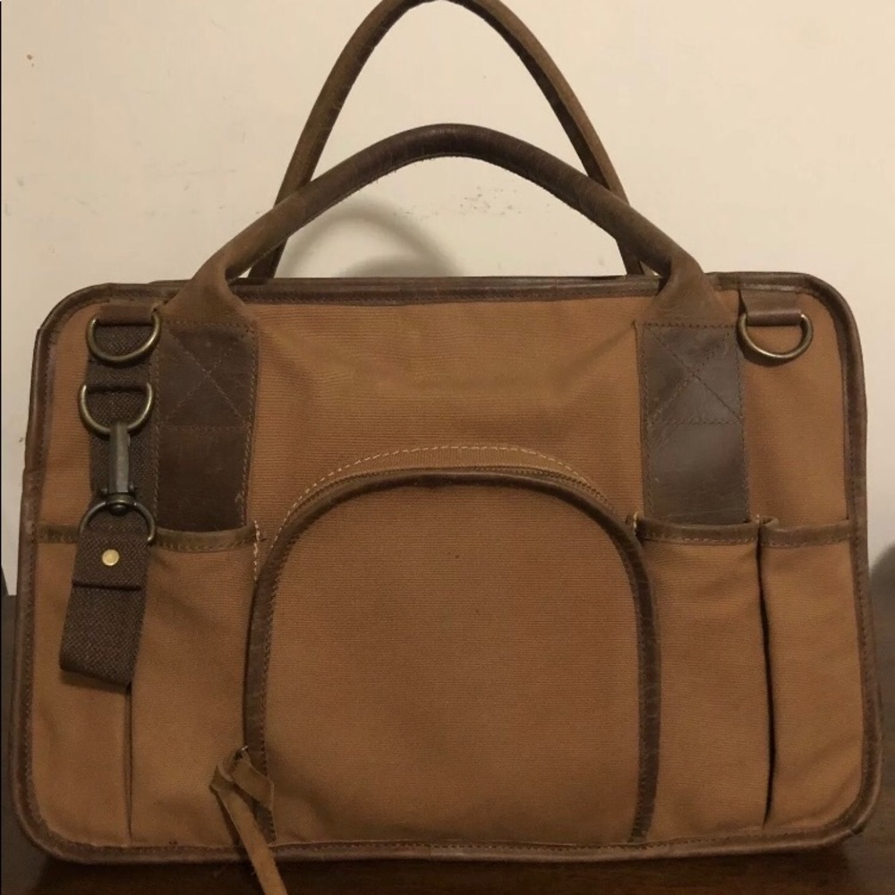 United By Blue, brown, weekend duffle bag